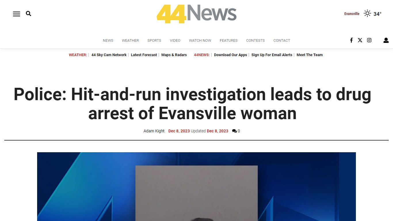 Police: Hit-and-run investigation leads to drug arrest of Evansville ...